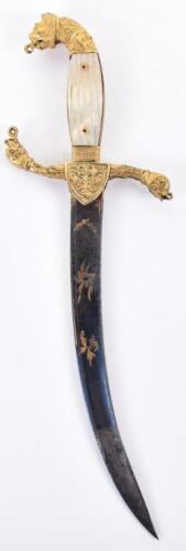Continental naval officer&rsquo;s dirk,