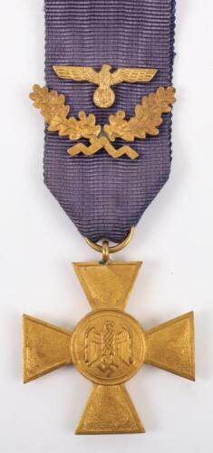 WW2 German Armed Forces 40 Year Long Service Cross