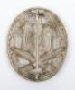 WW2 German Army / Waffen-SS General Assault Combat Badge in Silver - 2