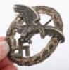 Attributed WW2 German Luftwaffe Observers Qualification Badge by Assmann & Sohn - 6