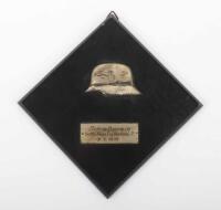 Pre War German Shooting Prize Plaque