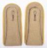 Pair of Luftwaffe Flight Section Tropical Tunic Shoulder Boards - 2