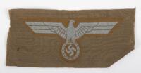 WW2 German Afrikakorps / Tropical Tunic Breast Eagle