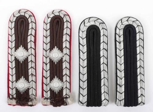 Third Reich Kommunalpolizei Hauptwachtmeister Tunic Shoulder Boards