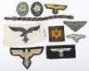 Selection of Third Reich Cloth Insignia