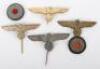 Kriegsmarine Cap Insignias