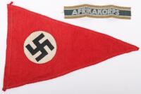 Third Reich NSDAP Pennant