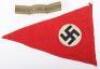 Third Reich NSDAP Pennant - 3
