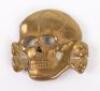 Third Reich SS Totenkopf Cap Skull