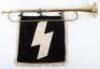 Third Reich Deutsche Jungvolk (DJ) Fanfare Trumpet and Banner - 6