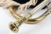 Third Reich Deutsche Jungvolk (DJ) Fanfare Trumpet and Banner - 11