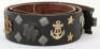 WW2 German Belt Decorated with Kriegsmarine Insignia - 3