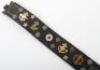 WW2 German Belt Decorated with Kriegsmarine Insignia - 8