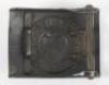 WW2 German Coastal Artillery Belt Buckle by JFS - 2
