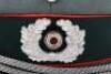 WW2 German Artillery Officers Triple Erel Peaked Cap - 3
