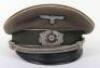 WW2 German Infantry Officers Peaked Cap
