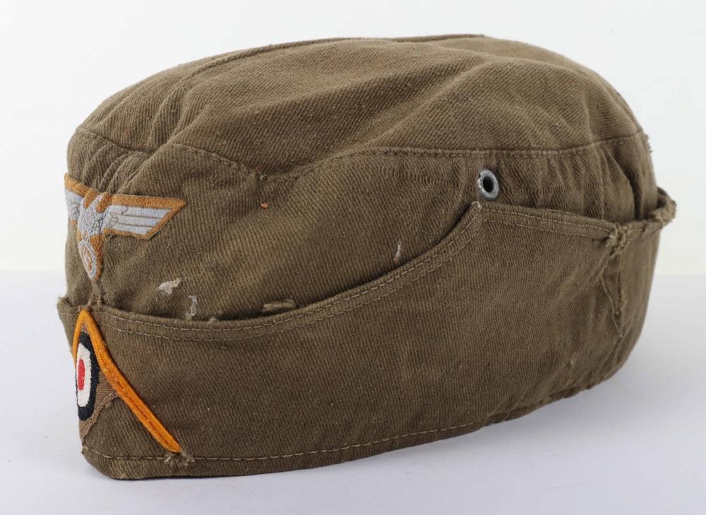 Ww2 German Raks WW2 German Army Cavalry Other Ranks Tropical Pattern Overseas / Side Cap
