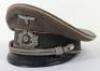 WW2 German Infantry Officers Peaked Cap - 5