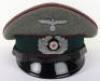 Rare WW2 German Nebelwerfer (Rocket Troops) NCO&rsquo;s Peaked Cap