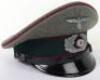 Rare WW2 German Nebelwerfer (Rocket Troops) NCO&rsquo;s Peaked Cap - 4