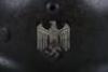 WW2 German Army M-35 Pattern Double Decal Steel Combat Helmet - 5