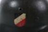 WW2 German Army M-35 Pattern Double Decal Steel Combat Helmet - 6