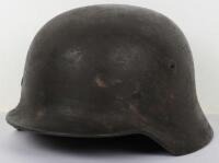 German Army M-40 Pattern Steel Combat Helmet