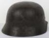 German Army M-40 Pattern Steel Combat Helmet - 4
