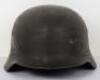 German Army M-40 Pattern Steel Combat Helmet - 8
