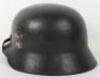 Waffen-SS Double Decal Steel Combat Helmet - 2