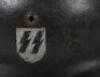 Waffen-SS Double Decal Steel Combat Helmet - 4
