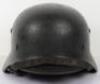 Waffen-SS Double Decal Steel Combat Helmet - 9