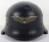 WW2 German Luftschutz Steel Helmet