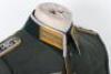 Third Reich Cavalry NCO&rsquo;s Walking Out Parade Tunic with Private Purchase Afrikakorps Cuff Title - 4