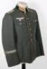 Third Reich Cavalry NCO&rsquo;s Walking Out Parade Tunic with Private Purchase Afrikakorps Cuff Title - 6