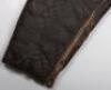 Private Purchase Pair of Luftwaffe Brown Leather Flying Trousers - 5
