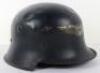 WW2 German Luftschutz Steel Helmet - 7