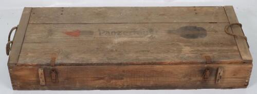 Rare and Very Unusual Wooden Storage / Transit Case for the German ...