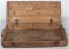 Rare and Very Unusual Wooden Storage / Transit Case for the German Panzerfaust Weapon - 4