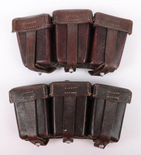 Pre-WW2 German Luftwaffe Ammunition Pouches