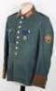 Third Reich Rural Police Four Pocket Summer Weight Tunic - 7