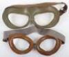 Pair of WW2 German Pilots / Motorcyclists Goggles - 2