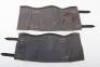 A Pair of WW2 German Luftwaffe Blue Canvas Gaiters - 2