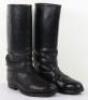 Pair of WW2 German Officers Black Leather Boots - 2