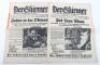 2x Editions of the Third Reich Newspaper Der Sturmer