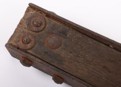 WW1 British 1918 Dated Gas Alert Rattle