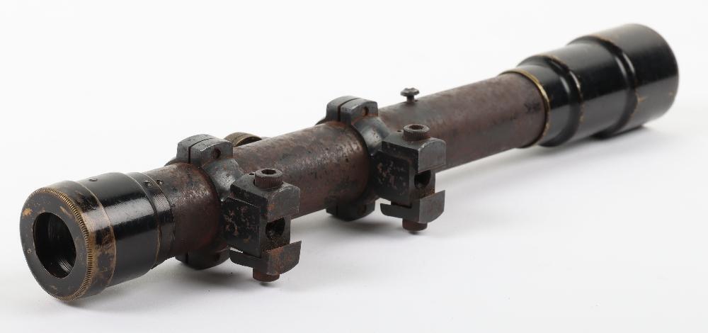 1916 Dated British Rifle Scope by Aldis Brothers Birmingham