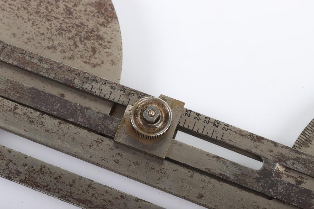 WW1 1916 British Artillery Mk IV Plotting Field Instrument in Case