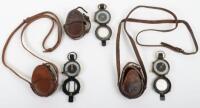 3x WW1 British Officers Compass