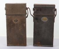 2x WW1 Folding Trench Lanterns